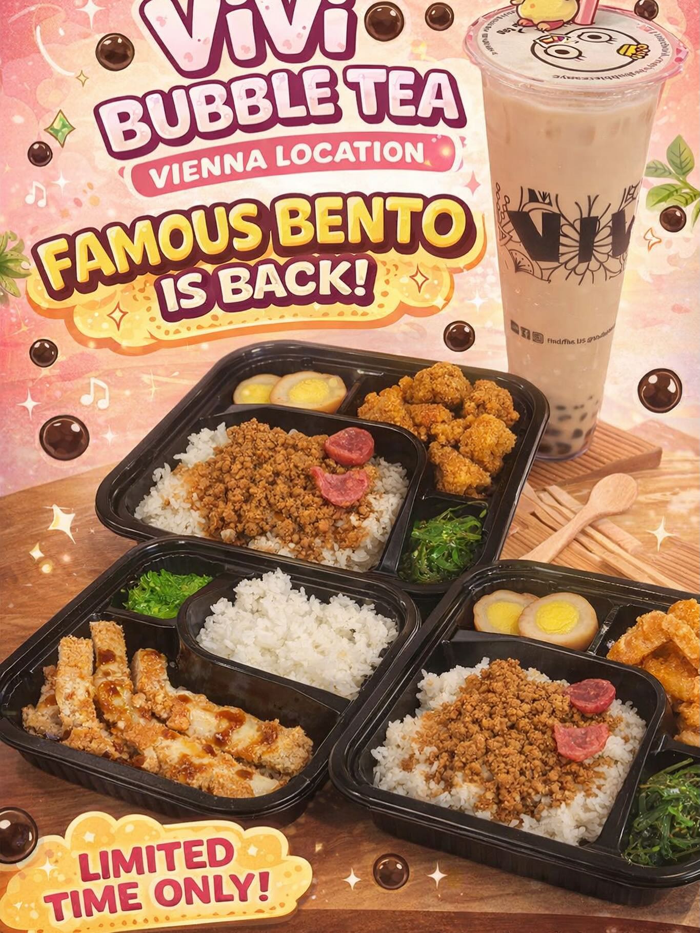 VIVI BUBBLE TEA FAIRFAX Facebook ad