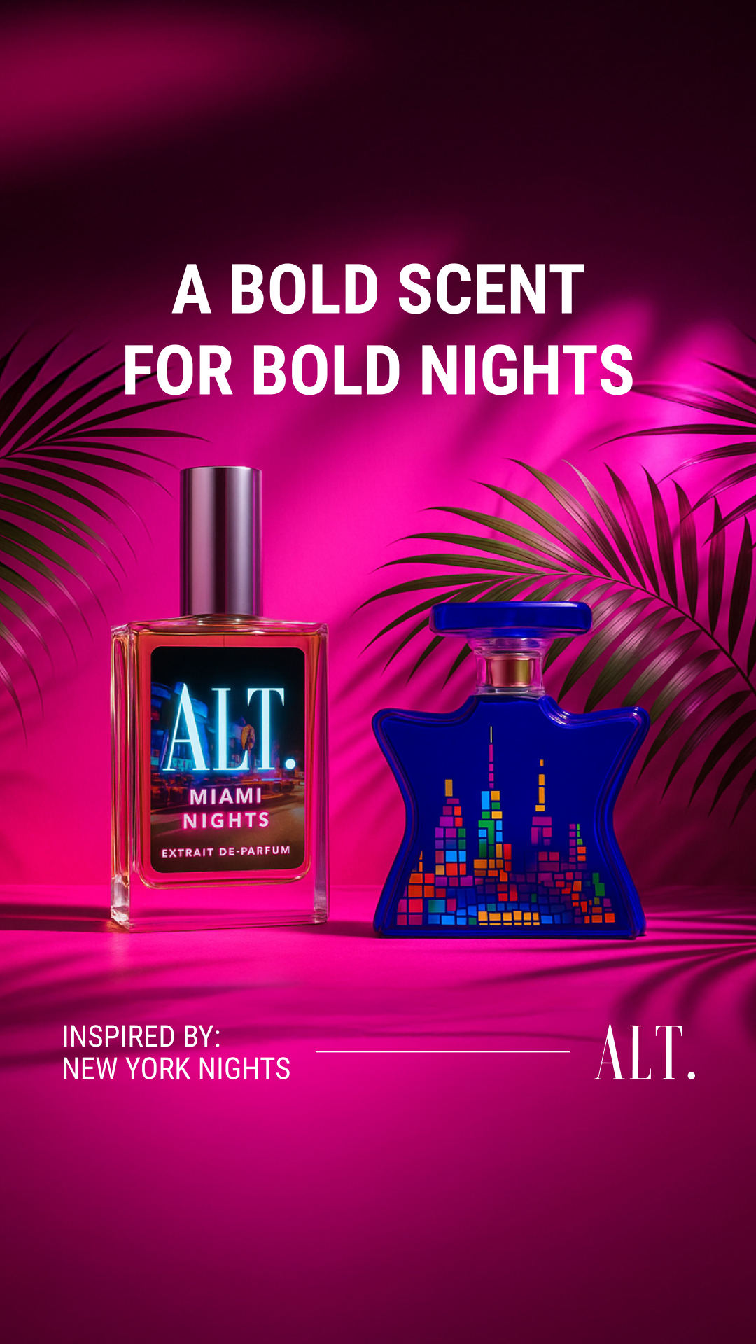 ALT. Fragrances Facebook ad