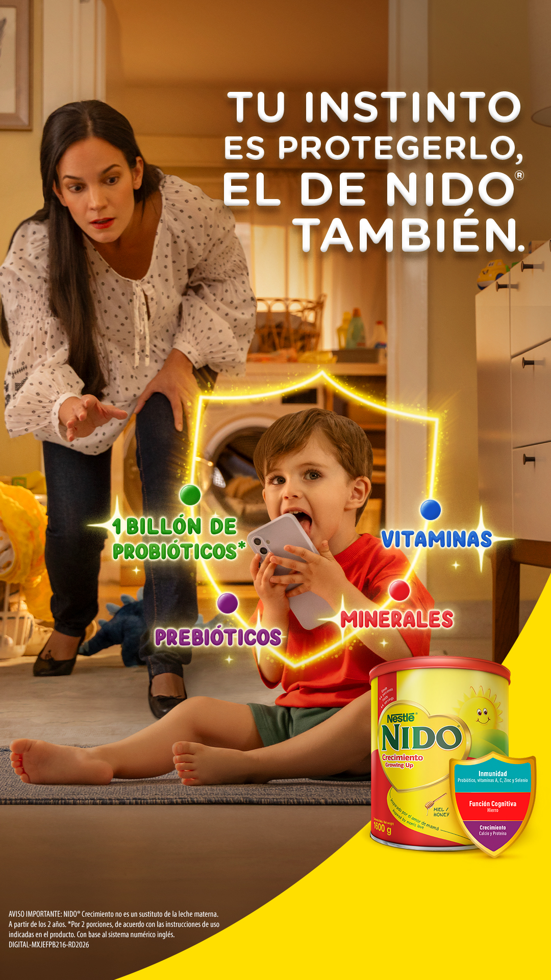 Nido RD Facebook ad: NIDO Crecimiento