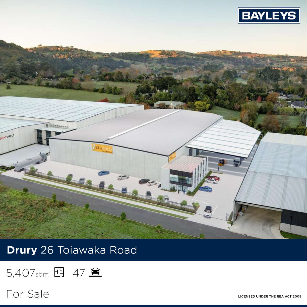 Bayleys Commercial Facebook ad