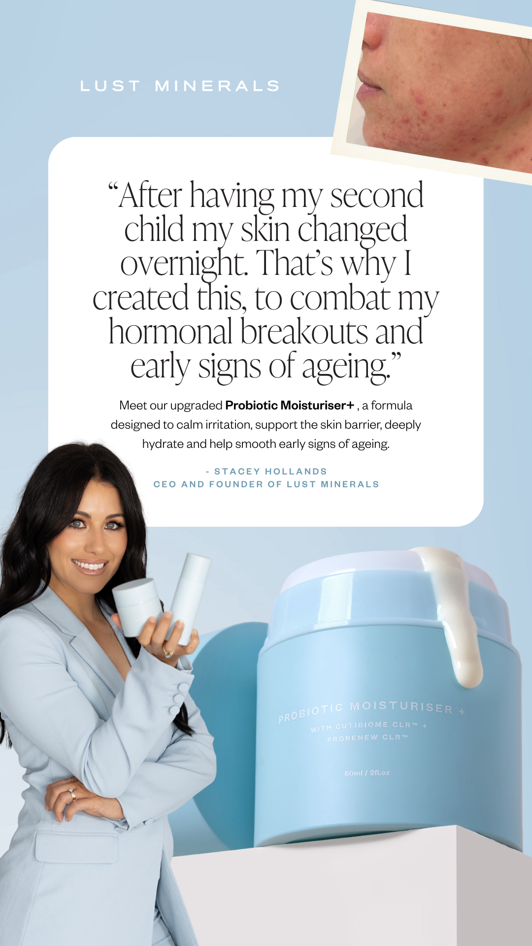 Lust Minerals Facebook ad