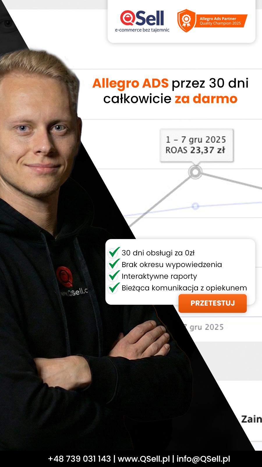 QSell- razem możemy więcej Facebook ad from Dec 22, 2025