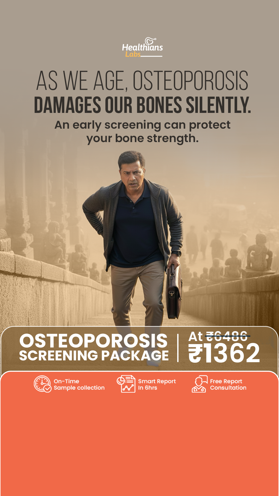 Healthians Facebook ad