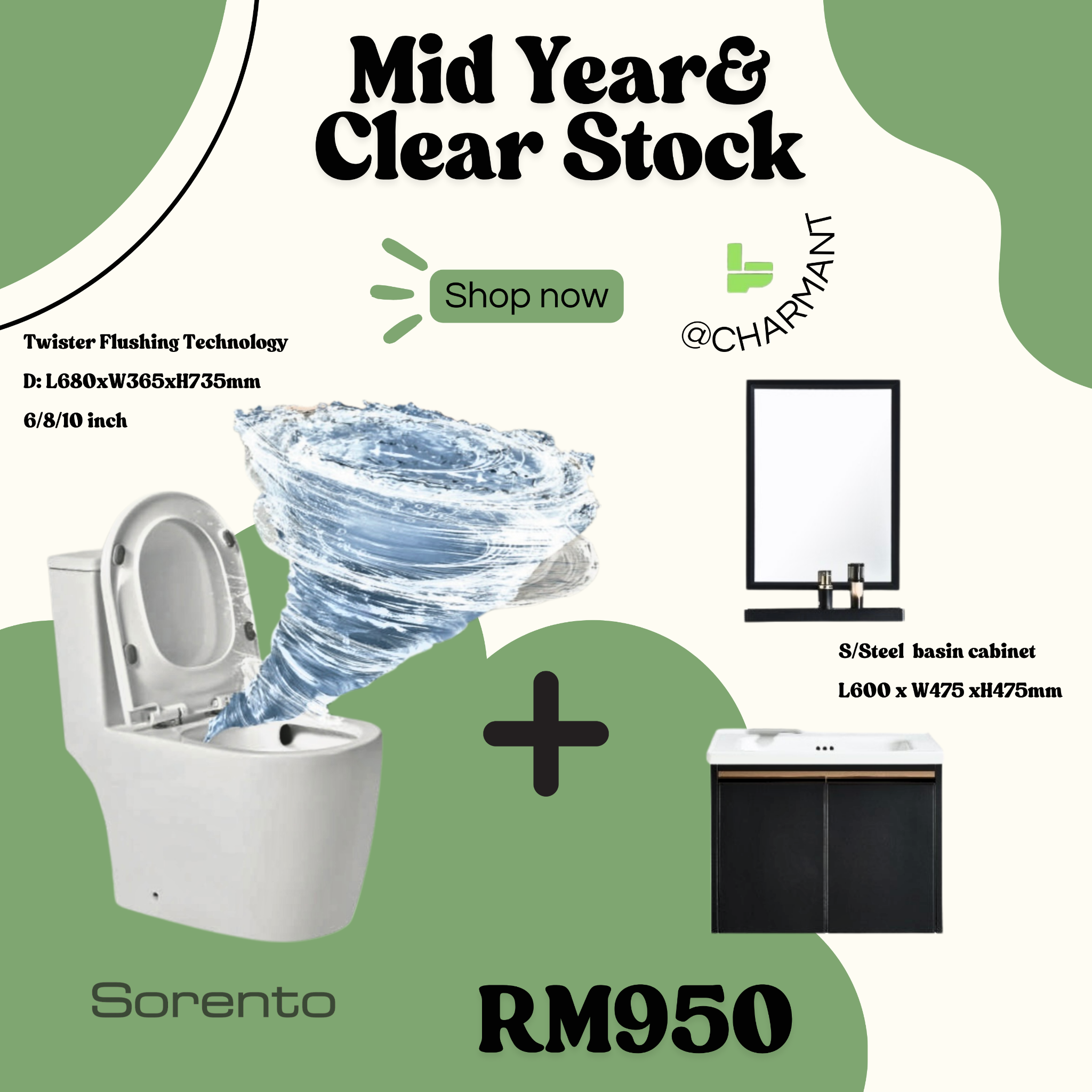 Charmant Bath&Kitchen/Sanitaryware/生活浴室厨房用品 Facebook ad