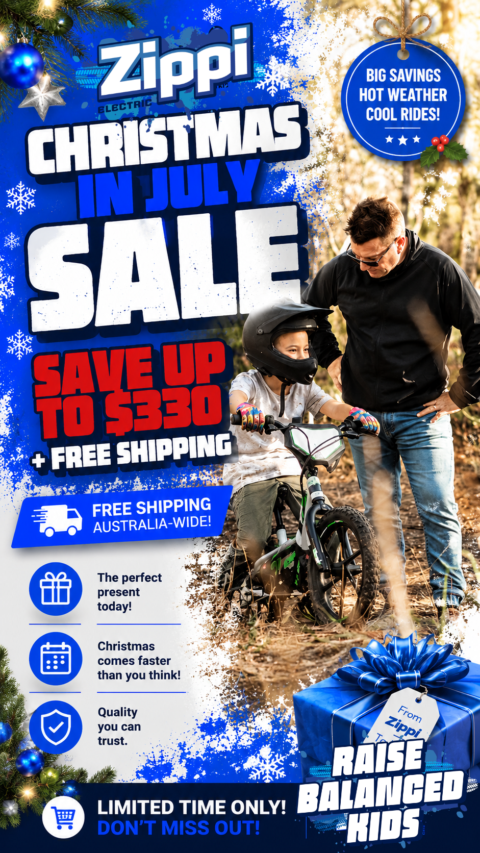 Zippi Electric Bikes Facebook ad