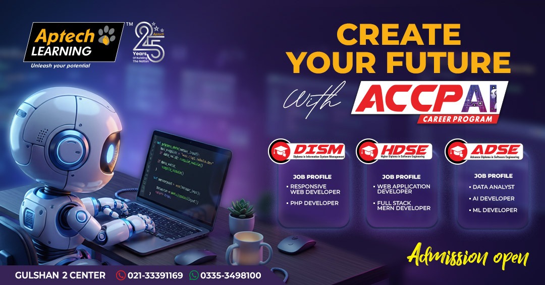 Aptech • Gulshan II Facebook ad