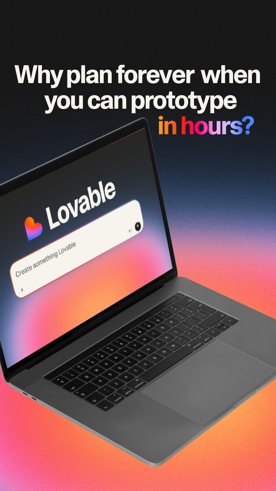 Lovable.dev Facebook ad