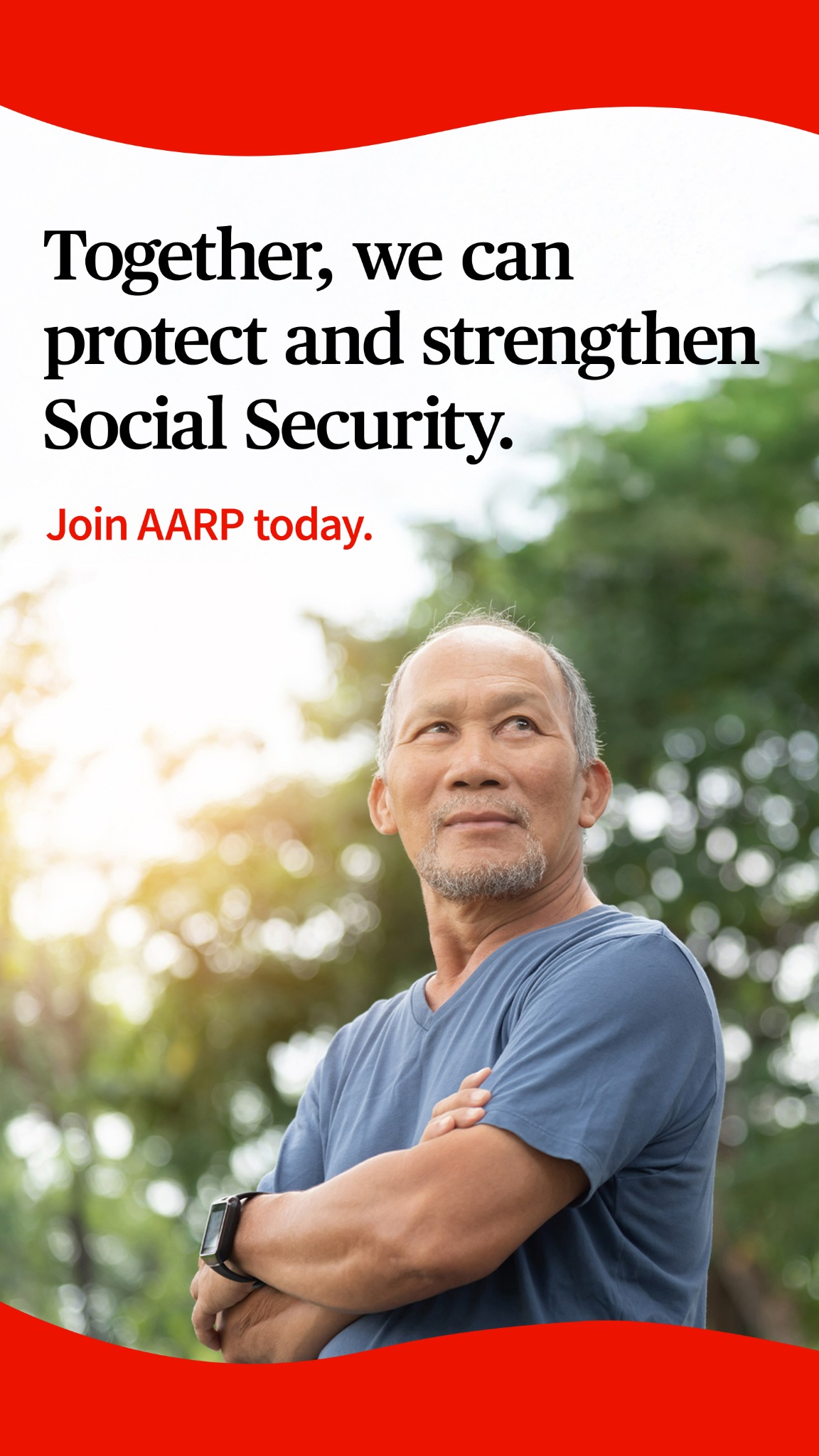 AARP Facebook ad