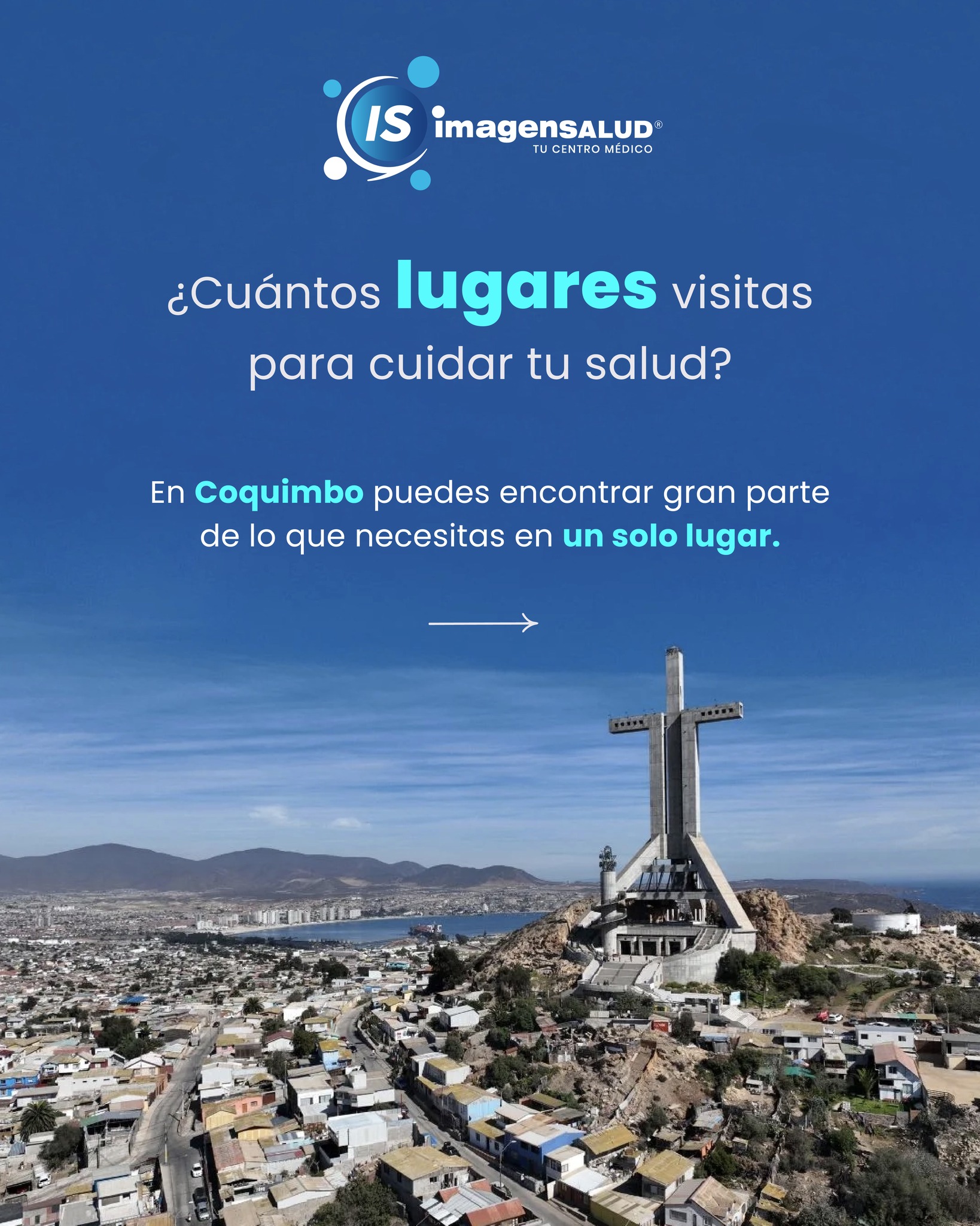 ImagenSalud Chile Facebook ad: ¿Consulta médica? ¿Laboratorio?