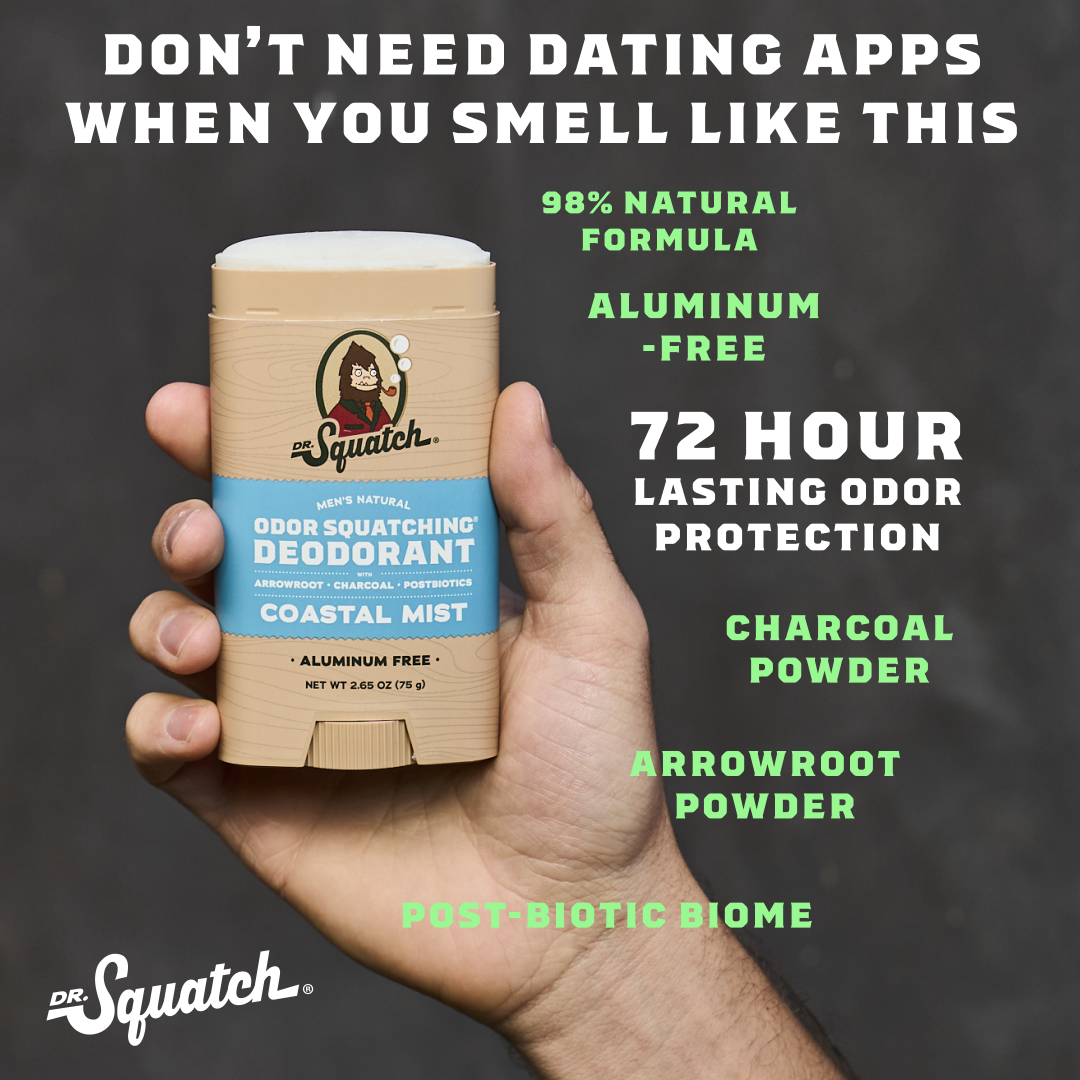Dr. Squatch Facebook ad