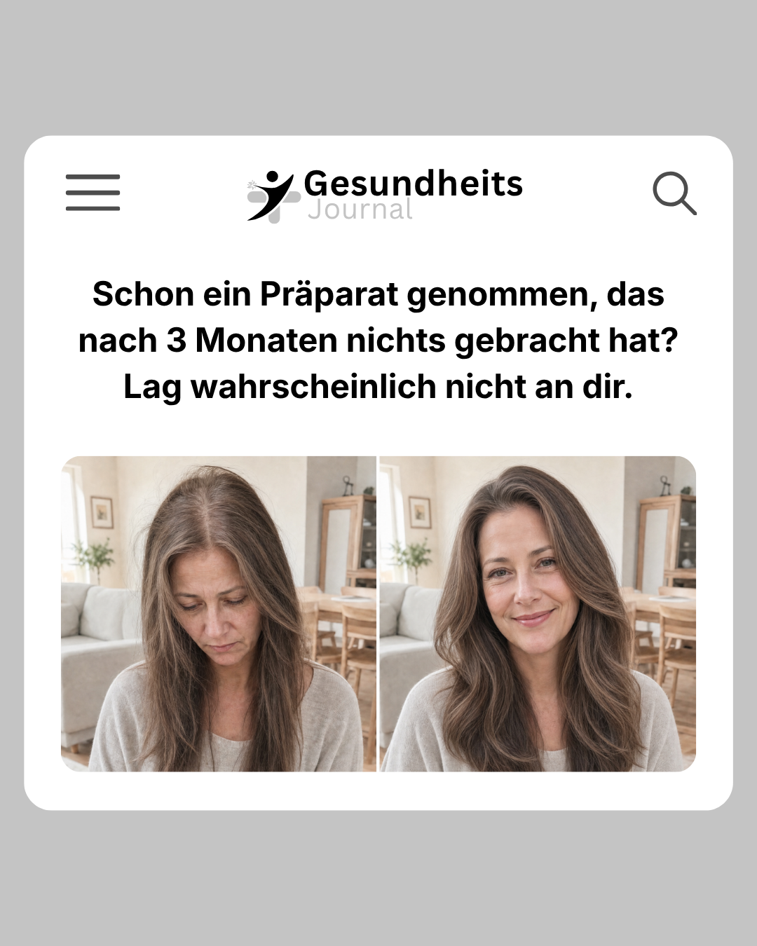 Das Gesundheits-Journal Facebook ad: Testsieger 2026