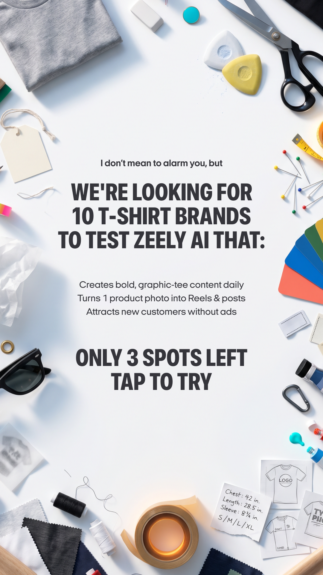 Zeely Facebook ad