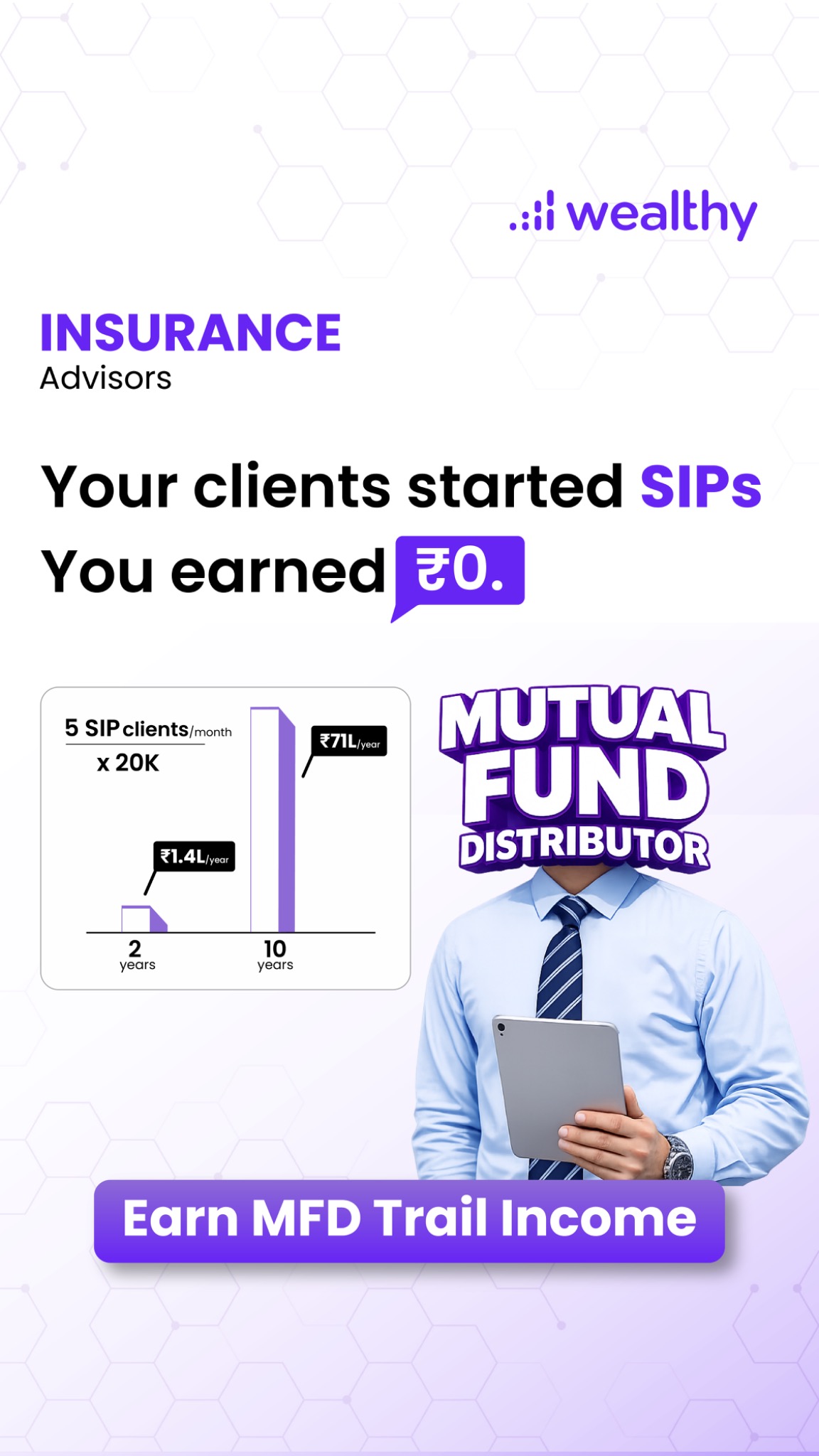 Wealthy Facebook ad