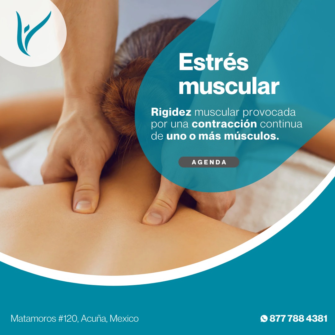 Clínica Vital - Fisioterapia y Belleza Facebook ad: Estrés muscular