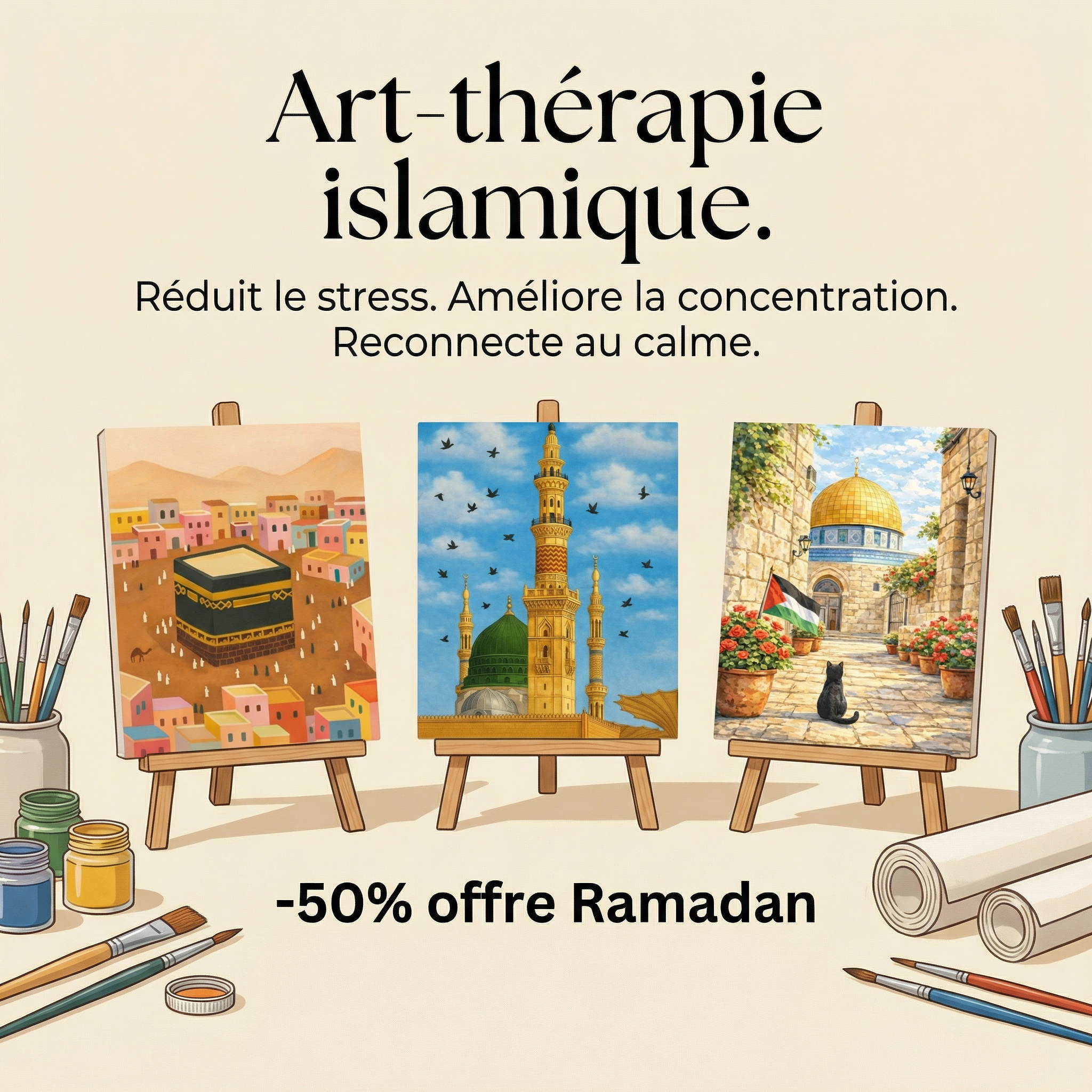 Qalbeen. Facebook ad: Nouveauté Qalbeen