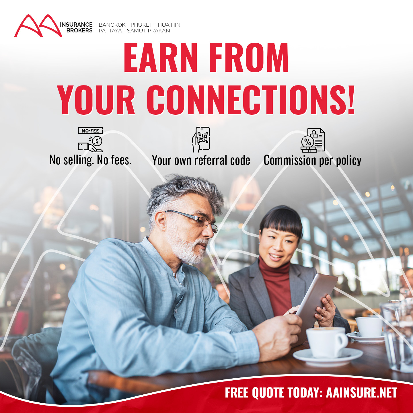 AA Insurance Brokers - Thailand Facebook ad