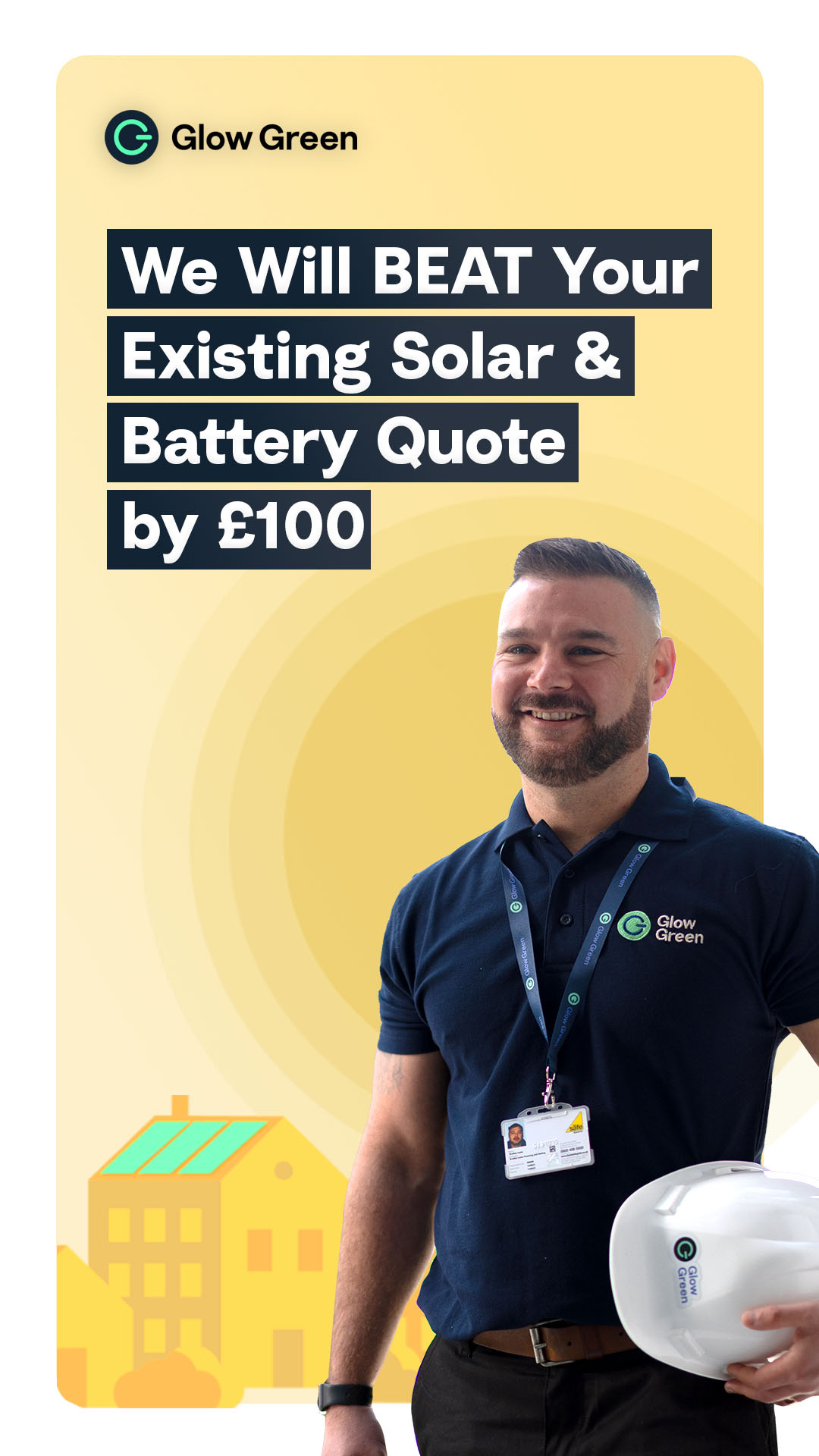 Glow Green Facebook ad