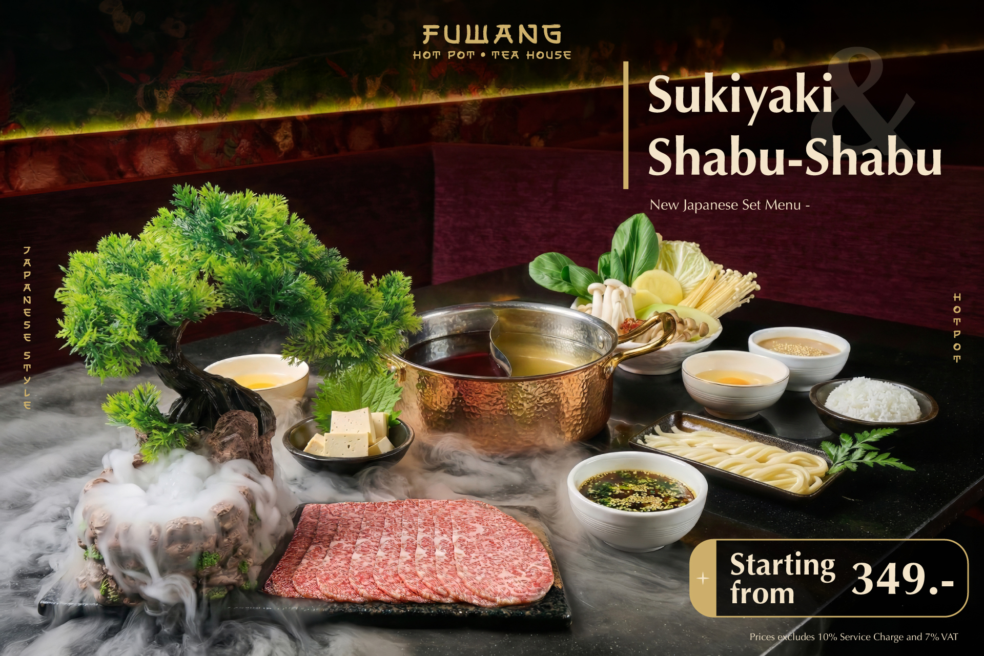 Fuwang Hotpot Tea House Facebook ad: From Classic to A5 Wagyu, Your Perfect Hot…