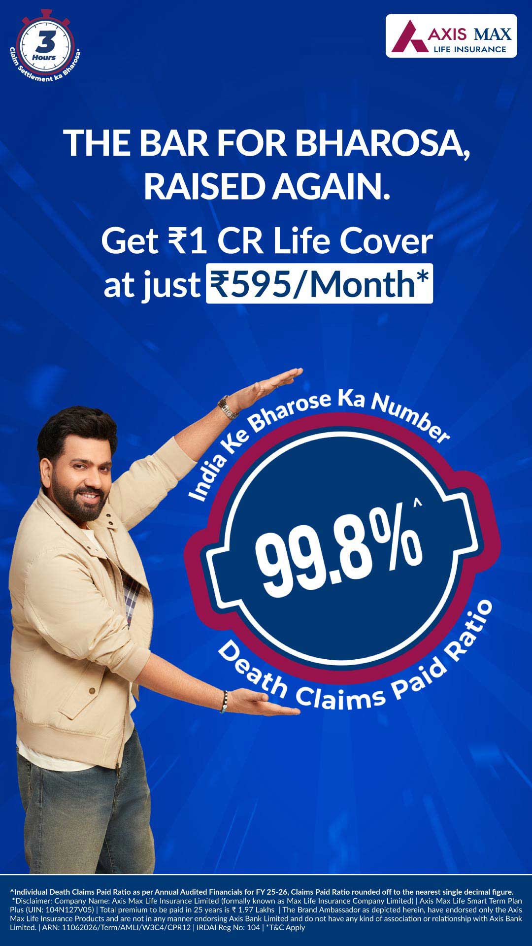 Axis Max Life Insurance Facebook ad