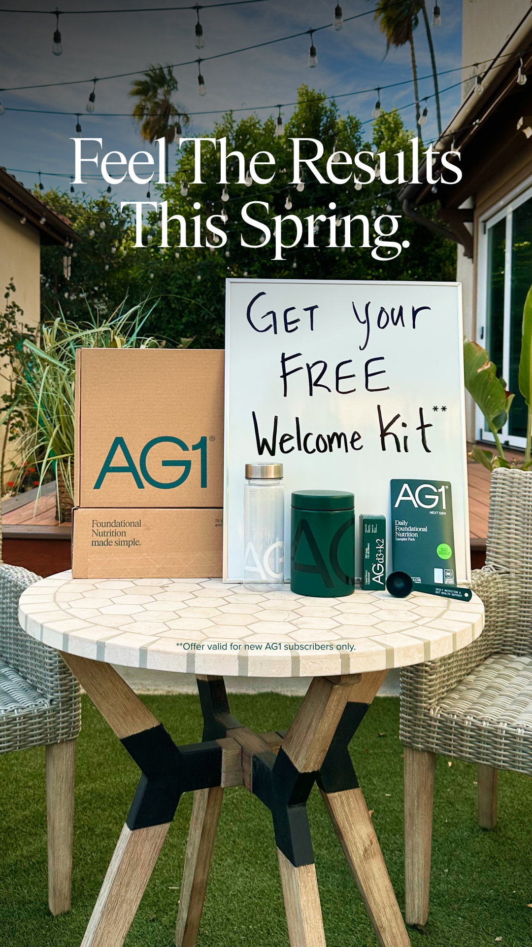 AG1 by Athletic Greens Facebook ad