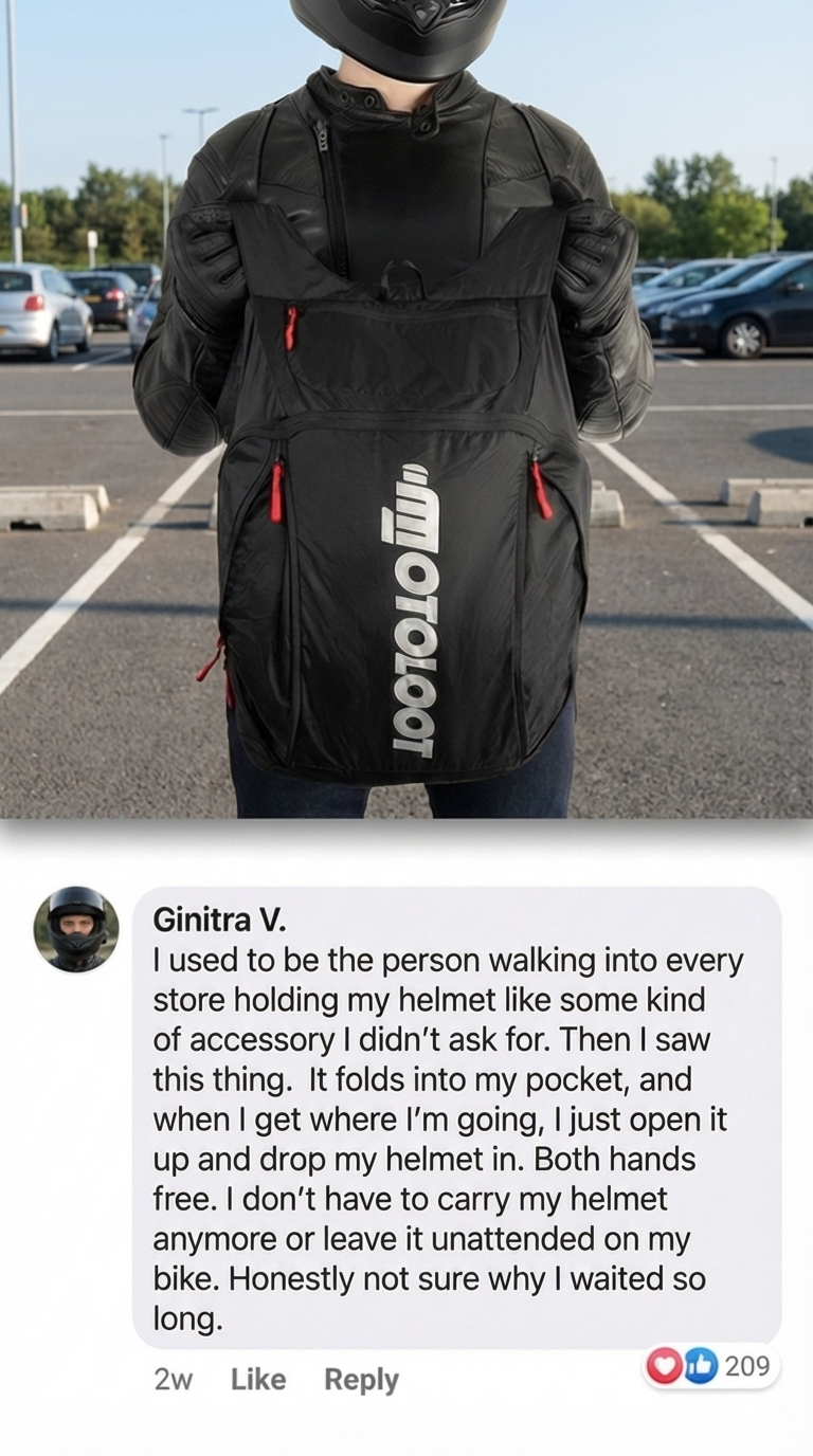 MotoLoot Facebook ad