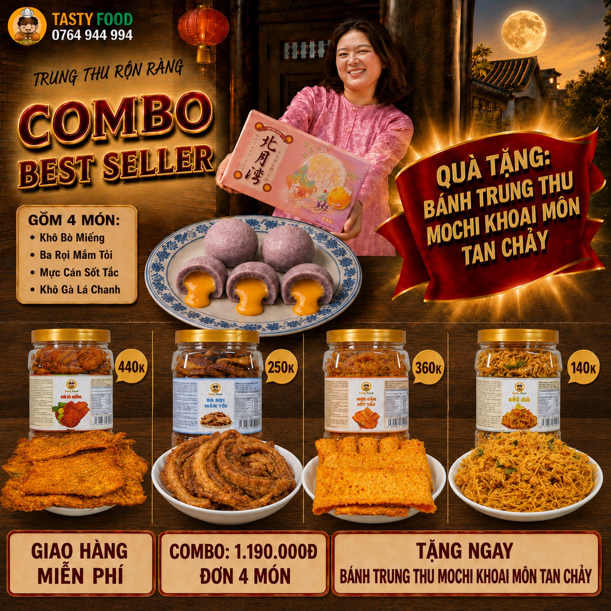 Cô Ba - Tasty Food Facebook ad