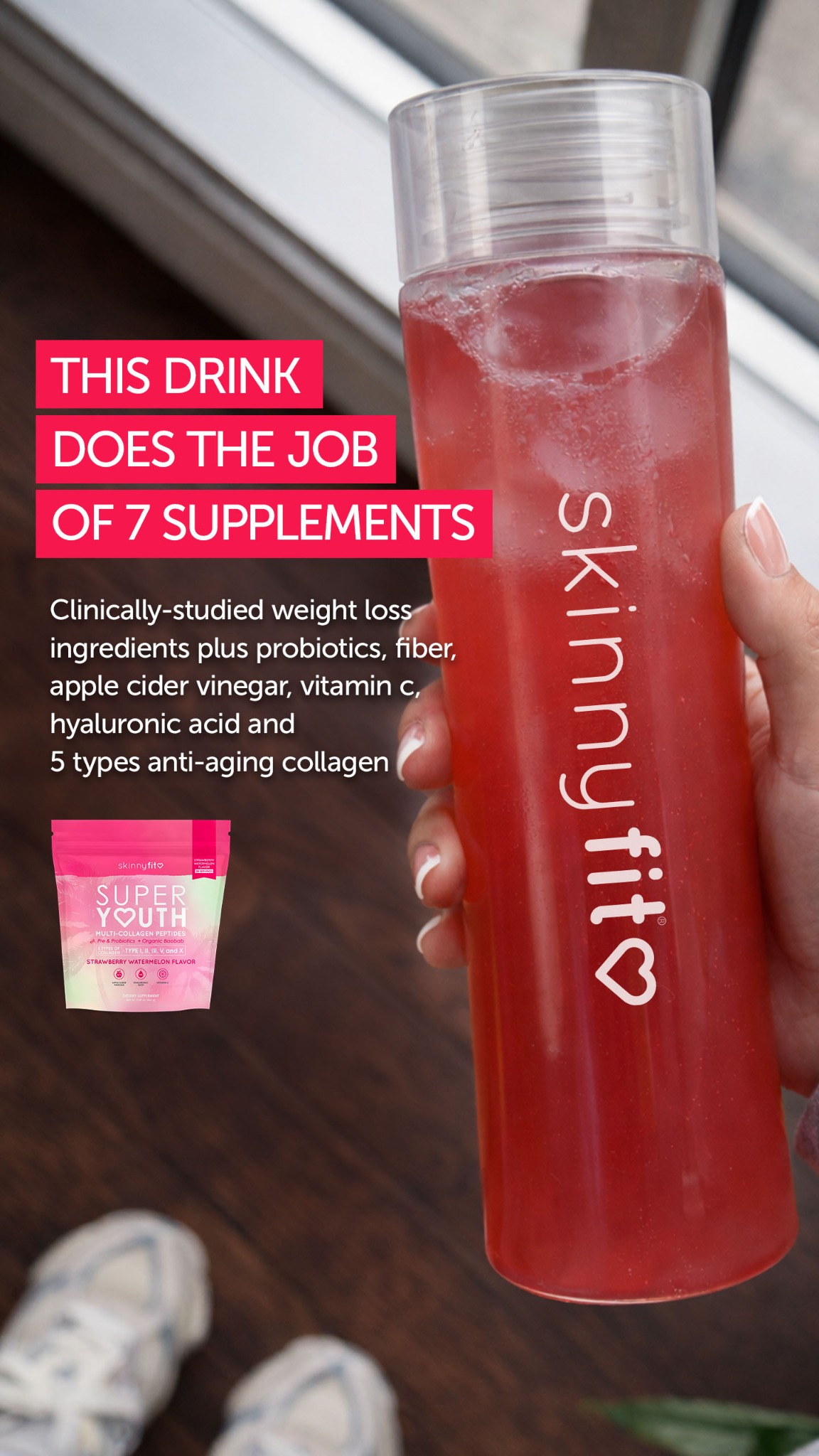 SkinnyFit Facebook ad
