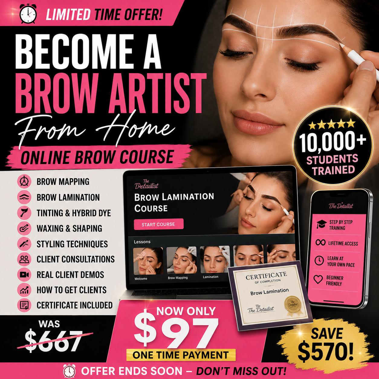 The Detailist Facebook ad