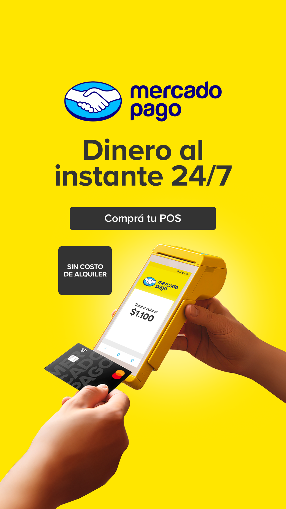 Mercado Pago Facebook ad from May 25, 2026