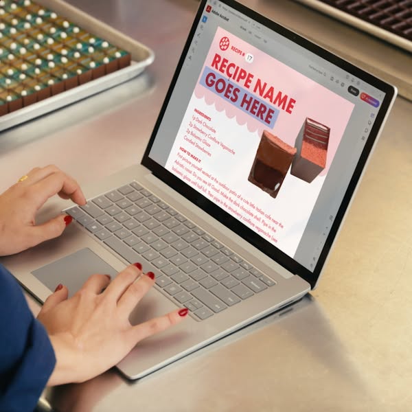Adobe Acrobat Facebook ad