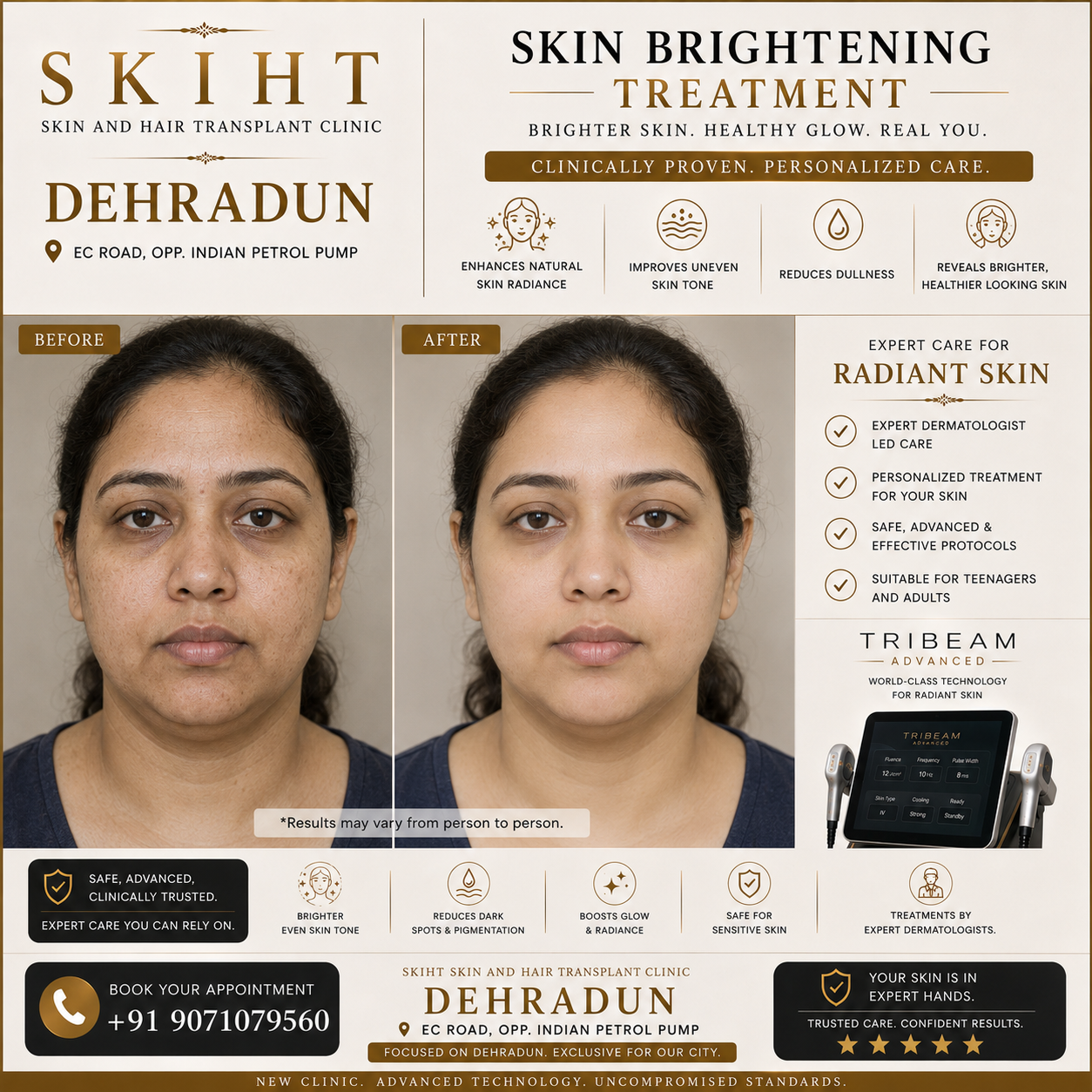 SKIHT - Skin & Hair Transplant Clinic Dehradun Facebook ad: SKIHT - Dehradun's #1 Skin & Hair Transplant Clinic…