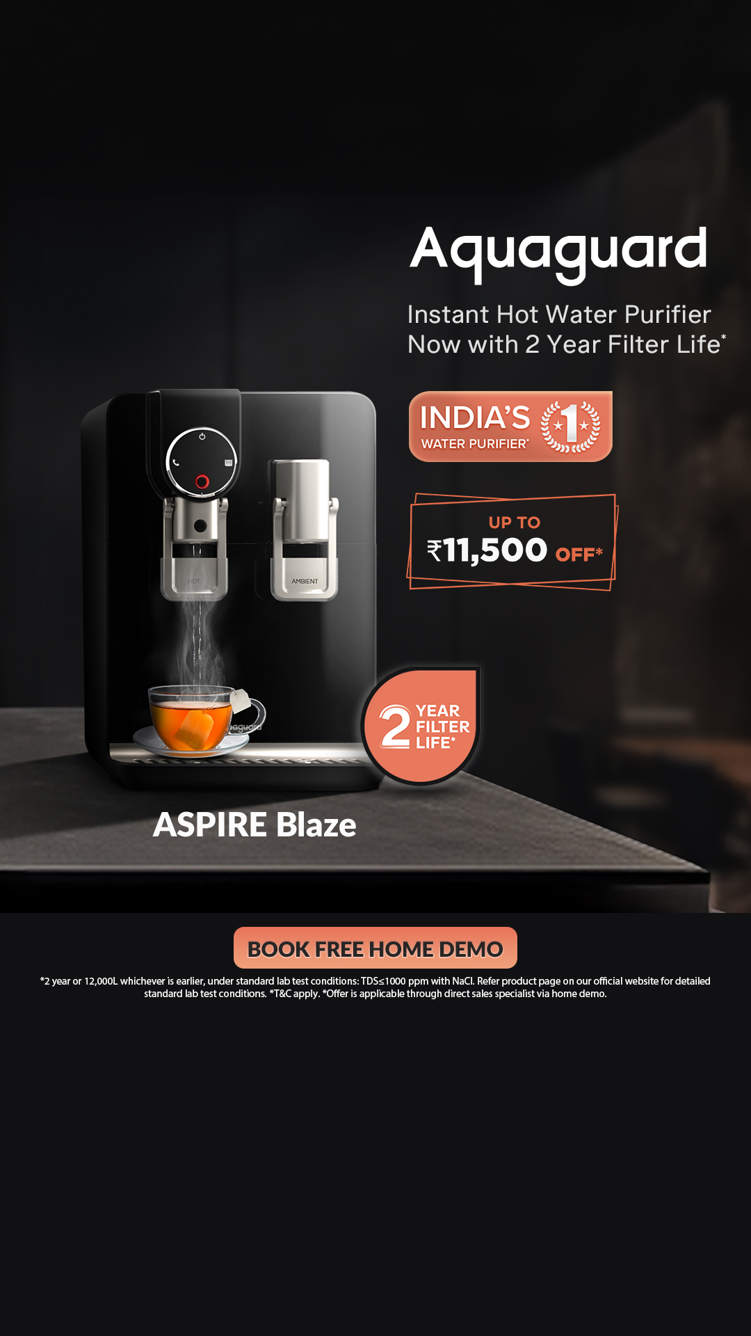 Eureka Forbes Facebook ad