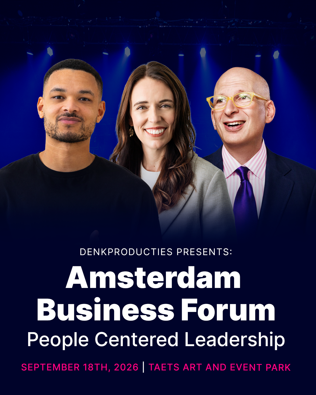DenkProducties Facebook ad: Amsterdam Business Forum 2026
