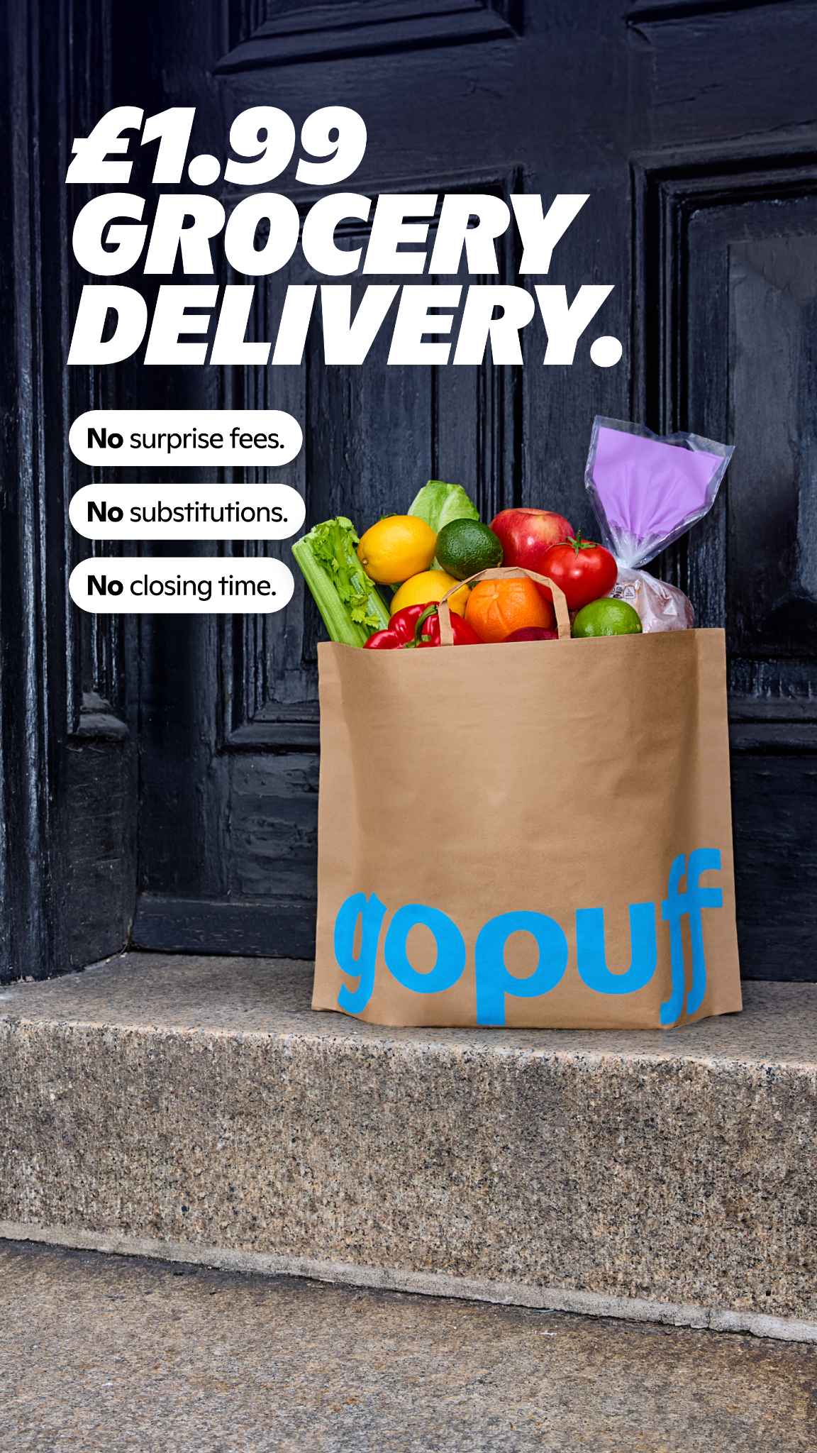 GoPuff_UK Facebook ad from Feb 25, 2026