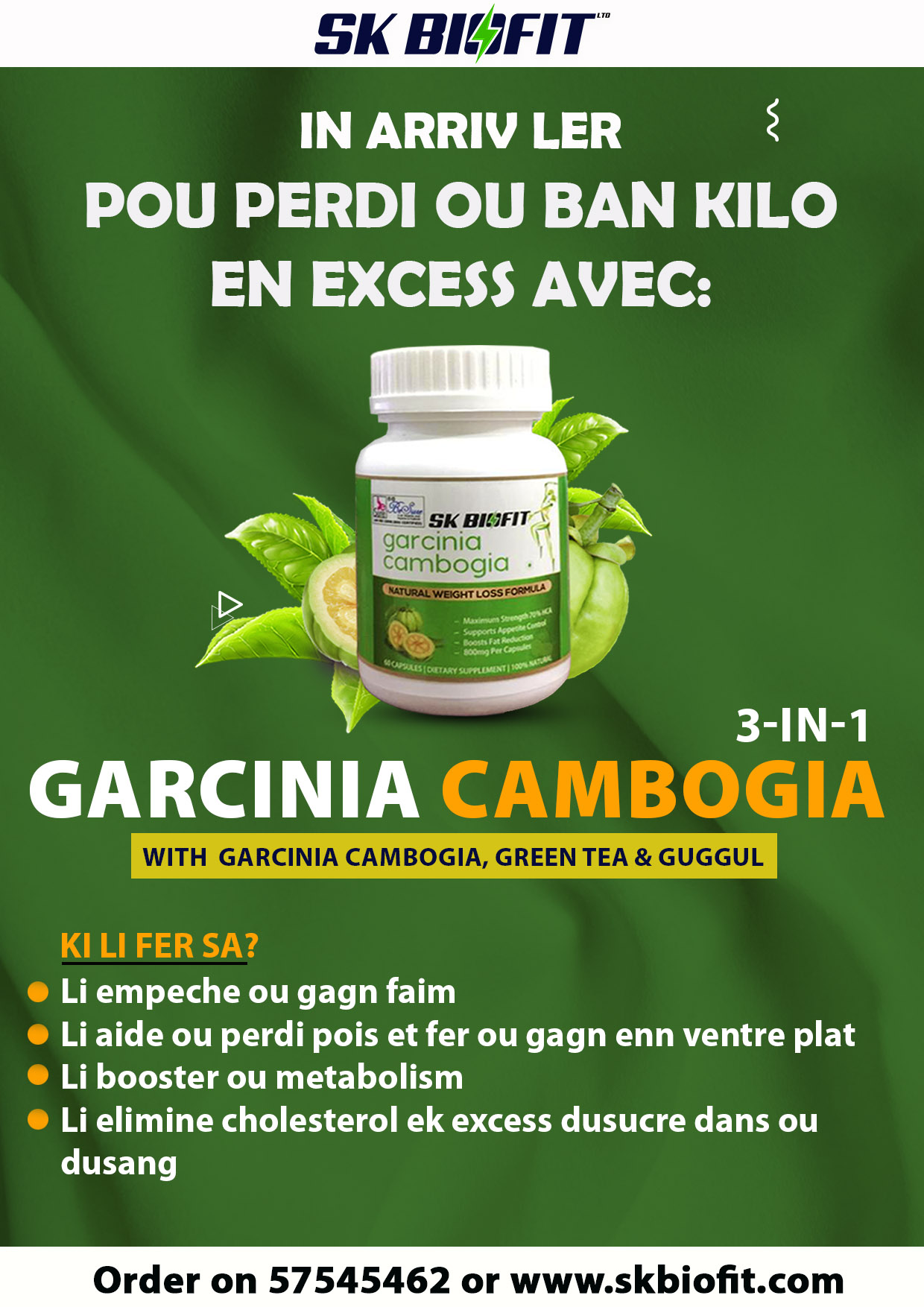 SK Biofit Mauritius Facebook ad: BREAKING NEWS