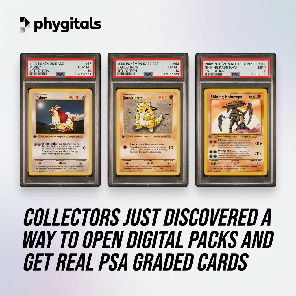 Phygitals Facebook ad