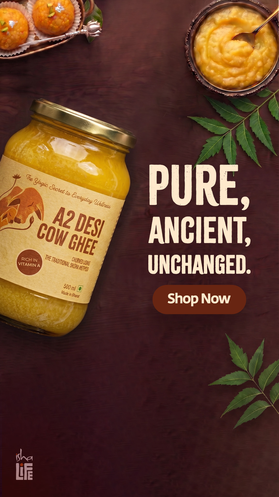 Isha Life Facebook ad