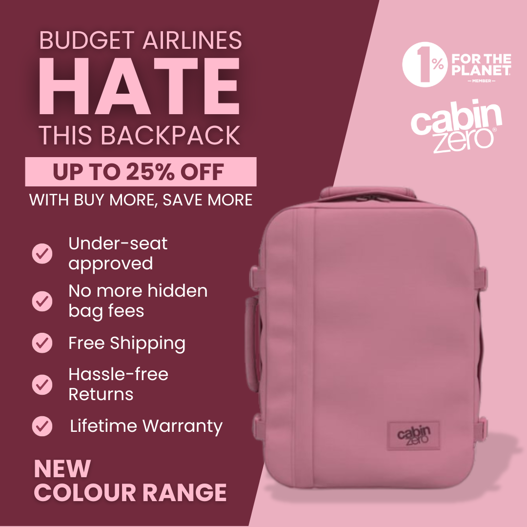 CabinZero Facebook ad