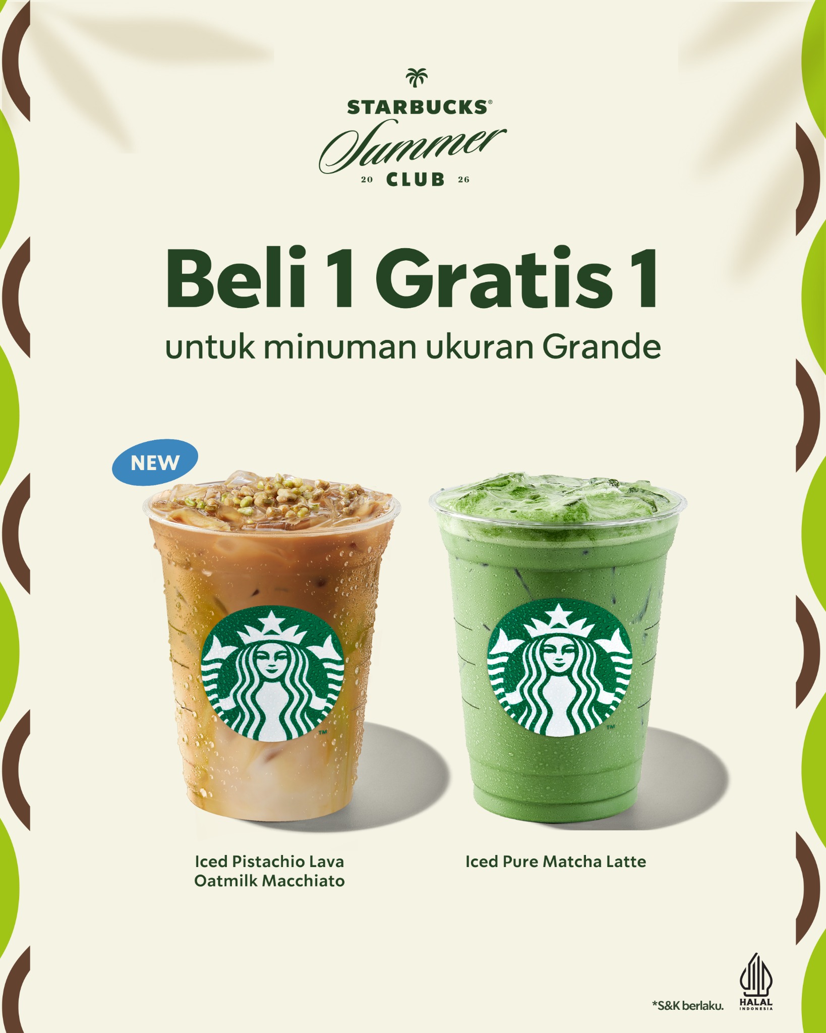 Starbucks Indonesia Facebook ad from Jun 22, 2026