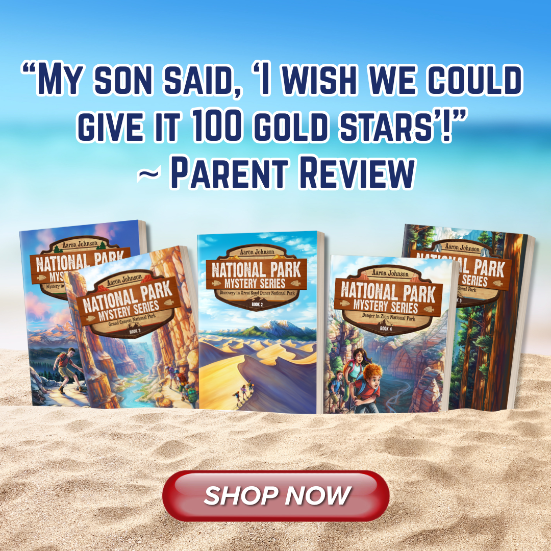 National Park Mystery Series Facebook ad