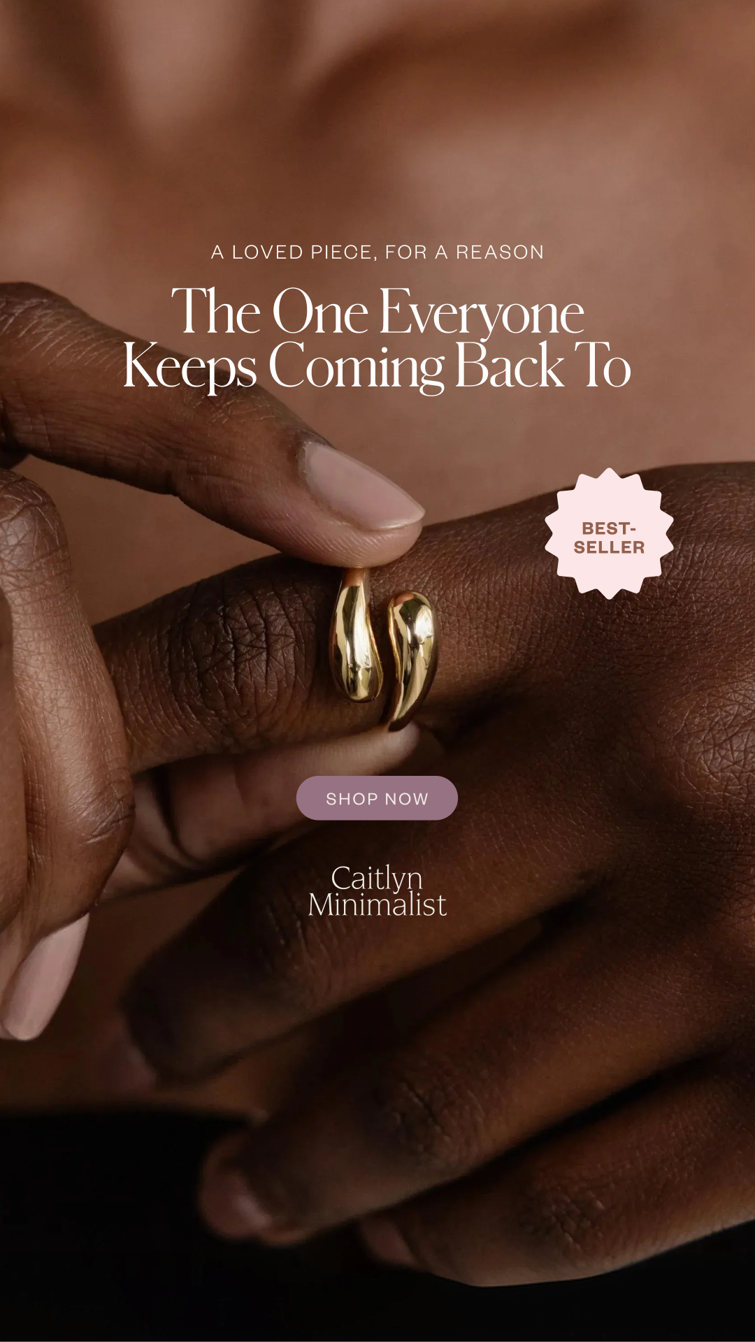 Caitlyn Minimalist Facebook ad