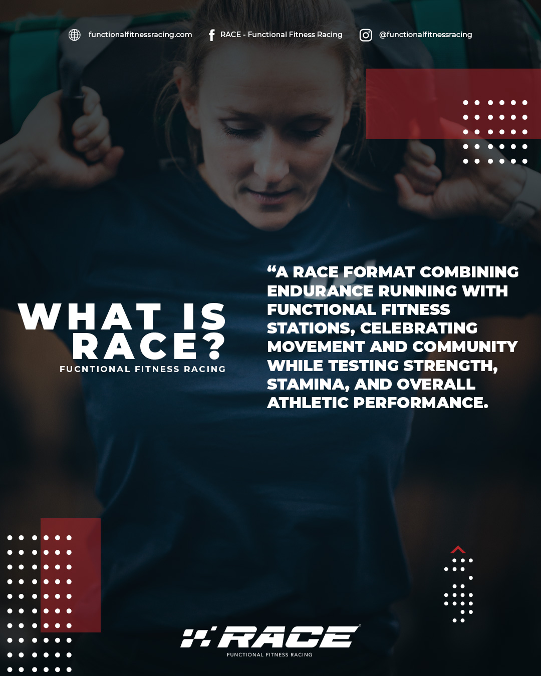 RACE - Functional Fitness Racing Facebook ad