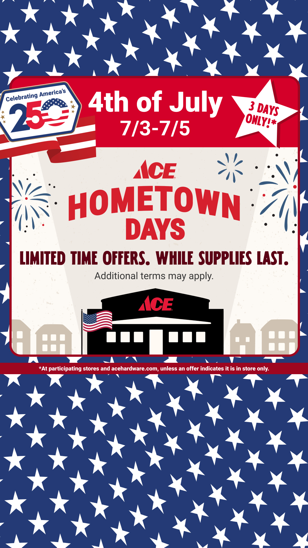 Ace Hardware Facebook ad