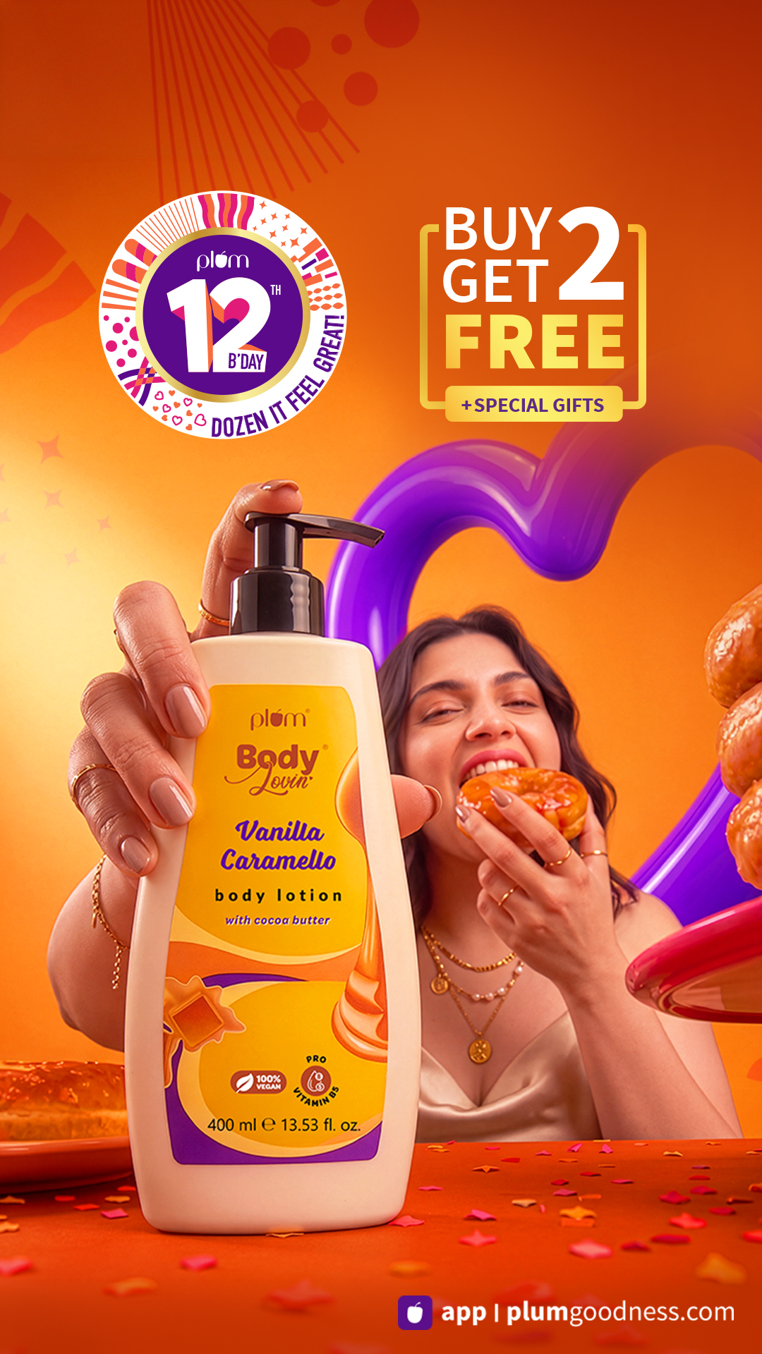 Plum BodyLovin' Facebook ad