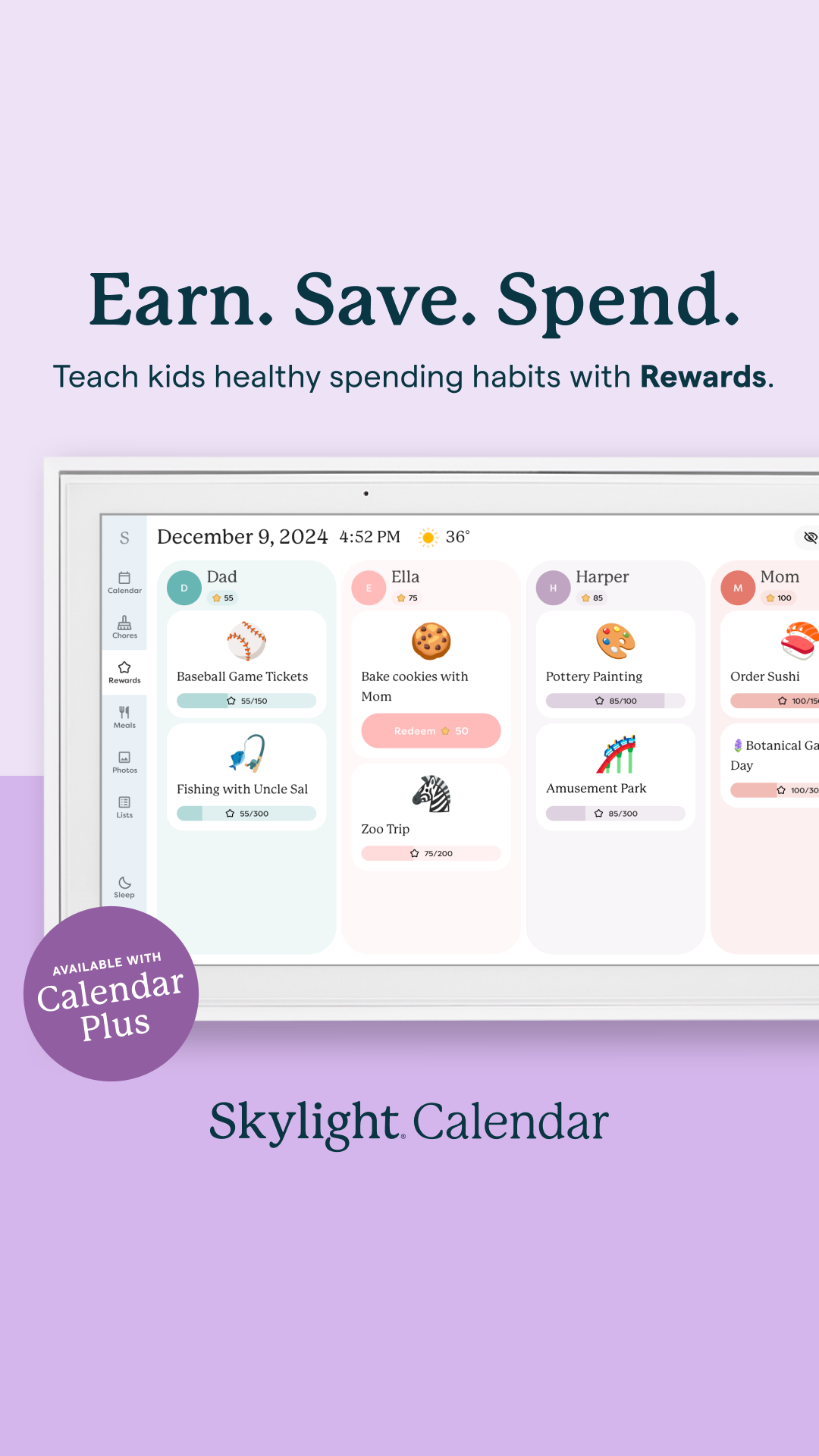 Skylight Calendar Facebook ad from Mar 17, 2026
