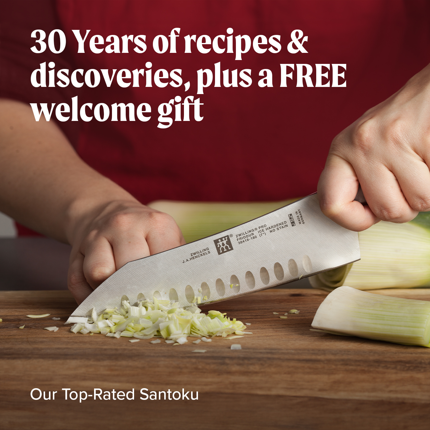 America's Test Kitchen Facebook ad: Join & Get a Free Gift