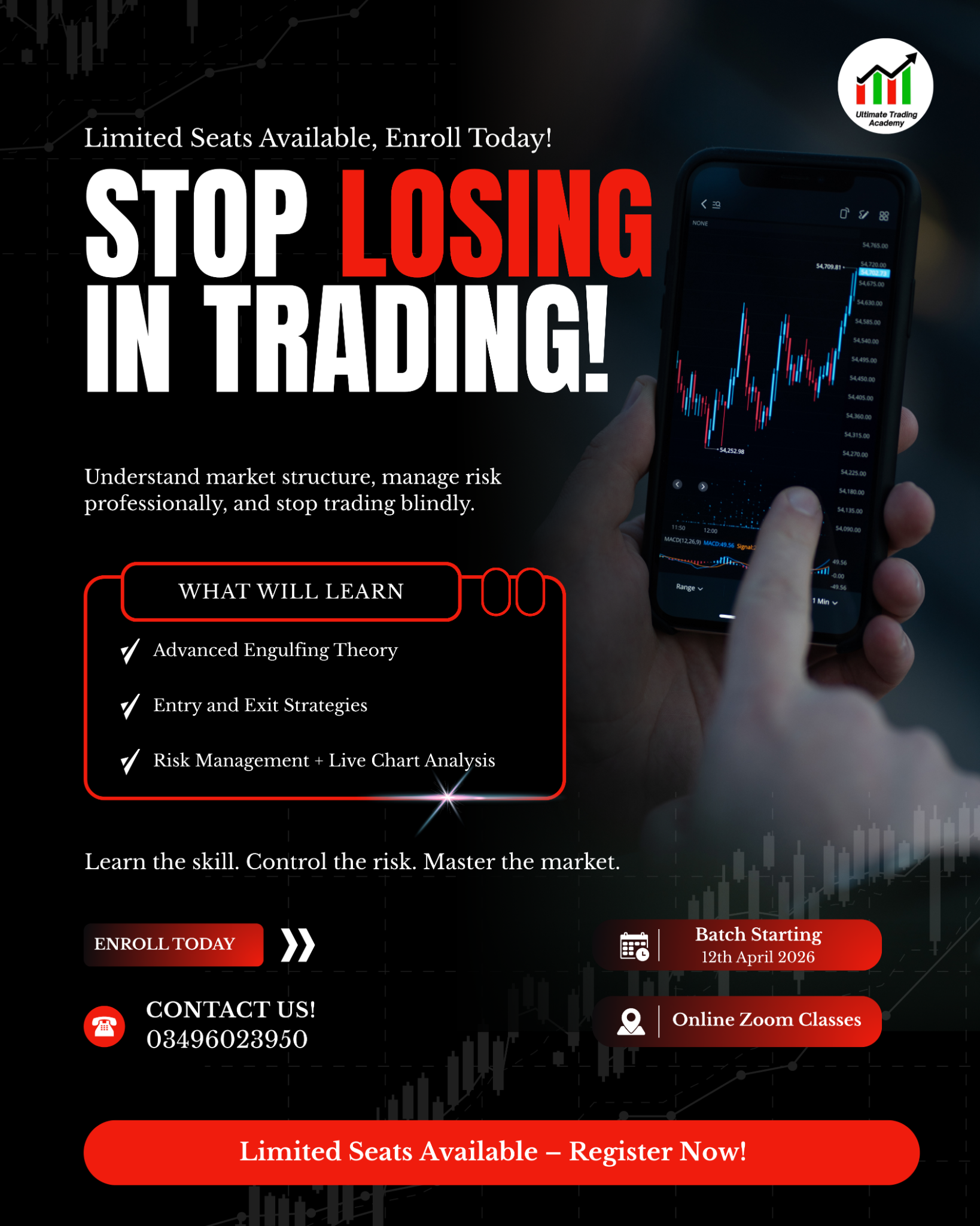 Ultimate Trading Academy Facebook ad