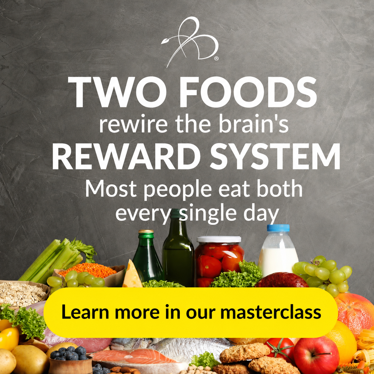 Bright Line Eating Facebook ad: The Two Foods That Keep Cravings Alive