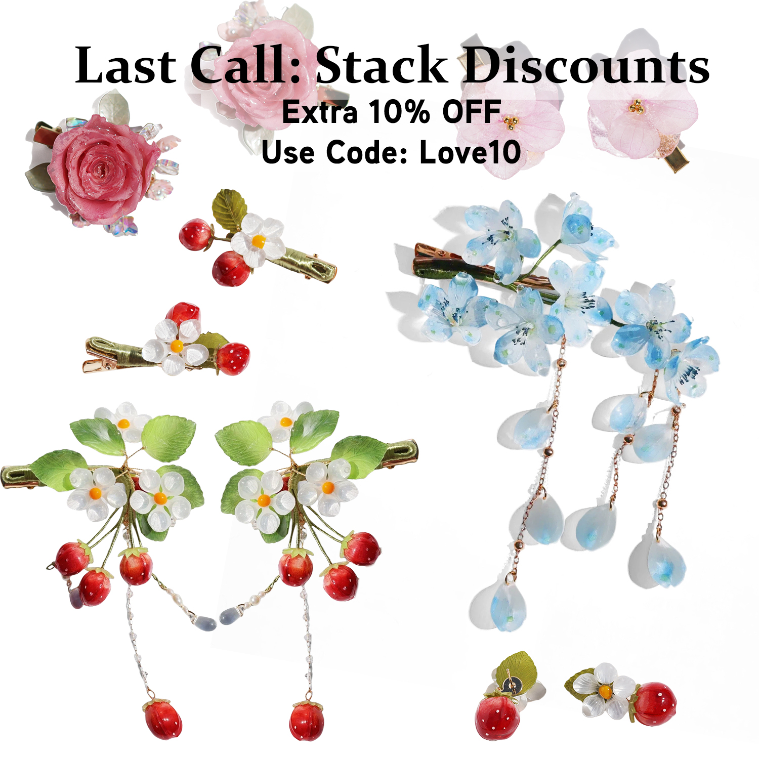 Jewelry Blossom Facebook ad