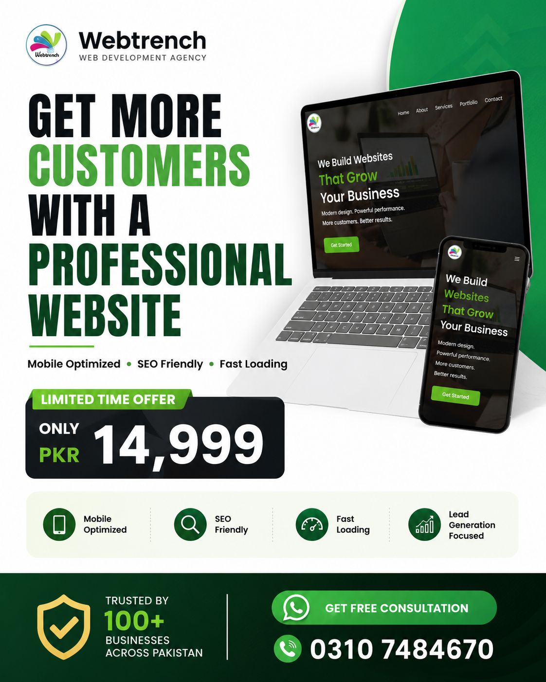 Webtrench Facebook ad: Don't Miss Our Biggest Offer ( 55% Off…